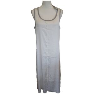 Splendid Tank Dress Size Medium Retail $158 White Gray